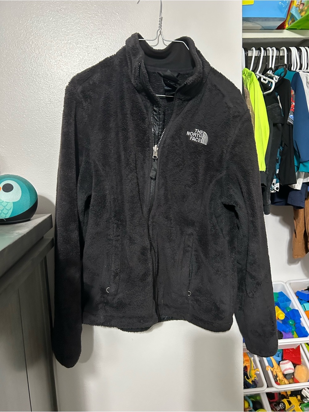 The North Face Women’s Black Plush Fleece Jacket